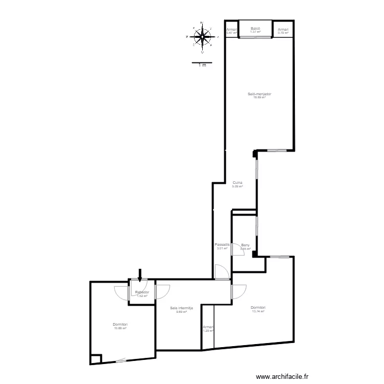 ED CONSUEGRA II 4 1 PAS DE LA CASA. Plan de 
