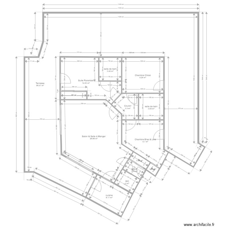 appart la seyne. Plan de 0 pièce et 0 m2