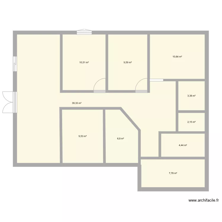 institut perle de beaut&eacute; . Plan de 