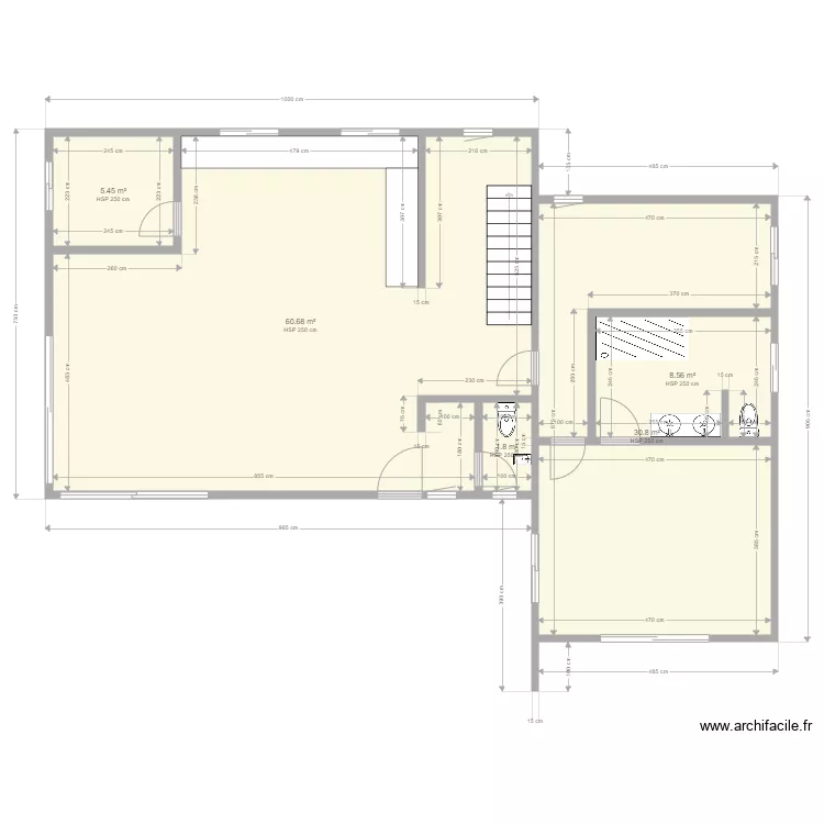 Plan RdC Bresil SURFACE. Plan de Plan RdC Bresil SURFACE. Plan de