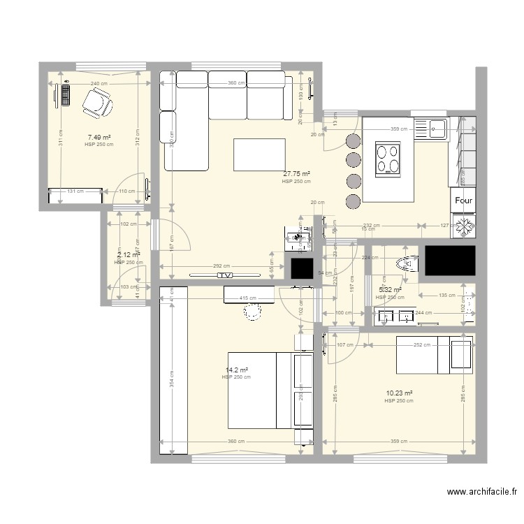 AMINA STAN. Plan de 0 pièce et 0 m2