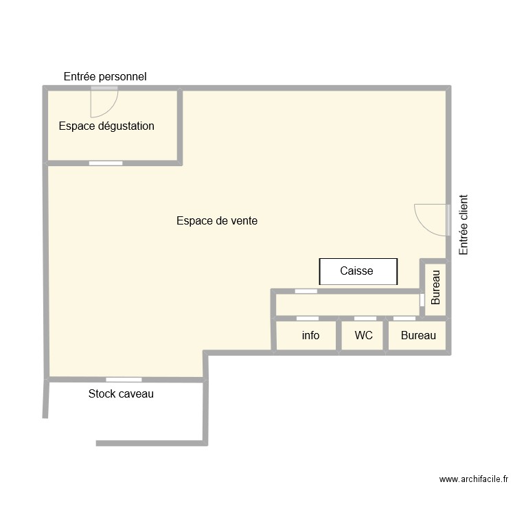 LVC BOUILLARGUES. Plan de 7 pièces et 51 m2