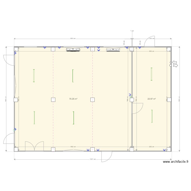 Chant Eole. Plan de 0 pièce et 0 m2