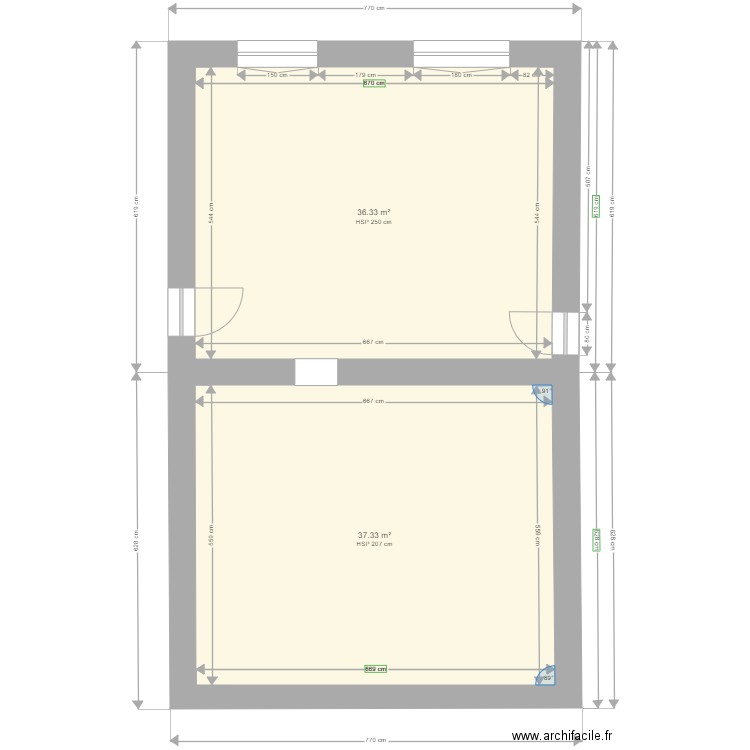 Maison Saint AVE . Plan de 0 pièce et 0 m2