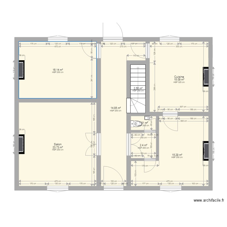 Maison CNDL Projet. Plan de 0 pièce et 0 m2