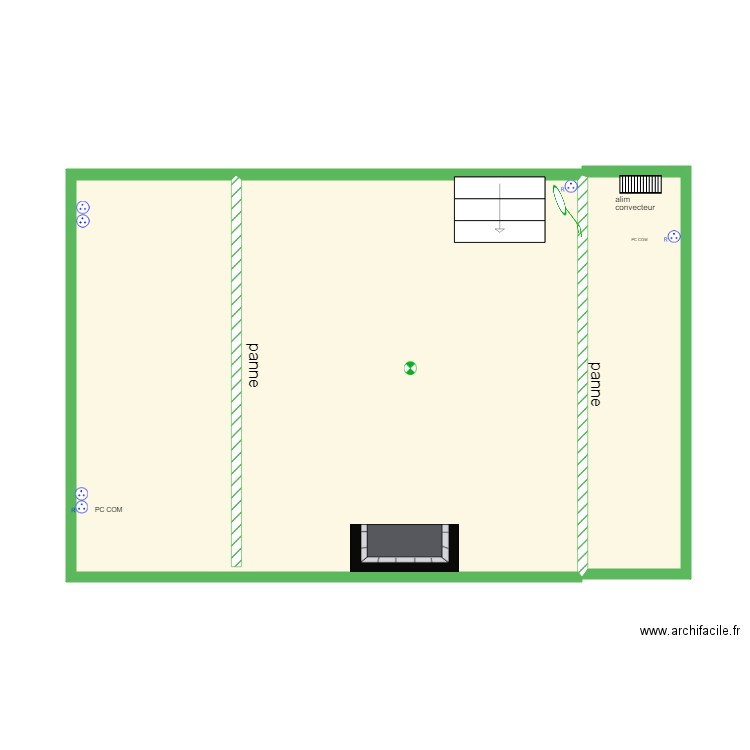 SALLE DE JEUX. Plan de 0 pièce et 0 m2