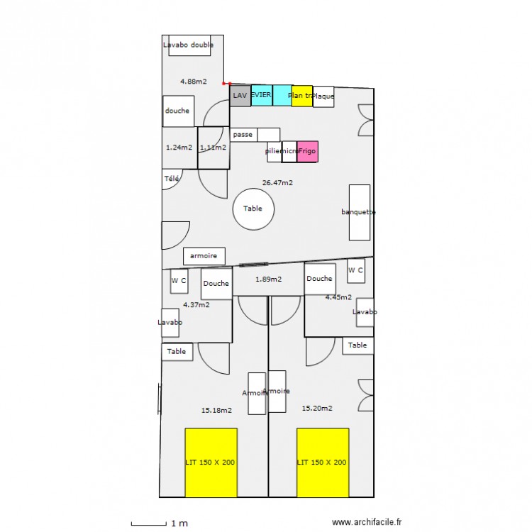 LastUndo. Plan de 0 pièce et 0 m2