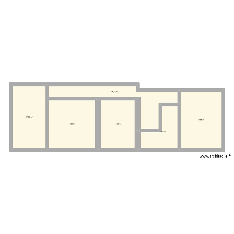 Presbytere Saint-Germain - 1er étage. Plan de 0 pièce et 0 m2