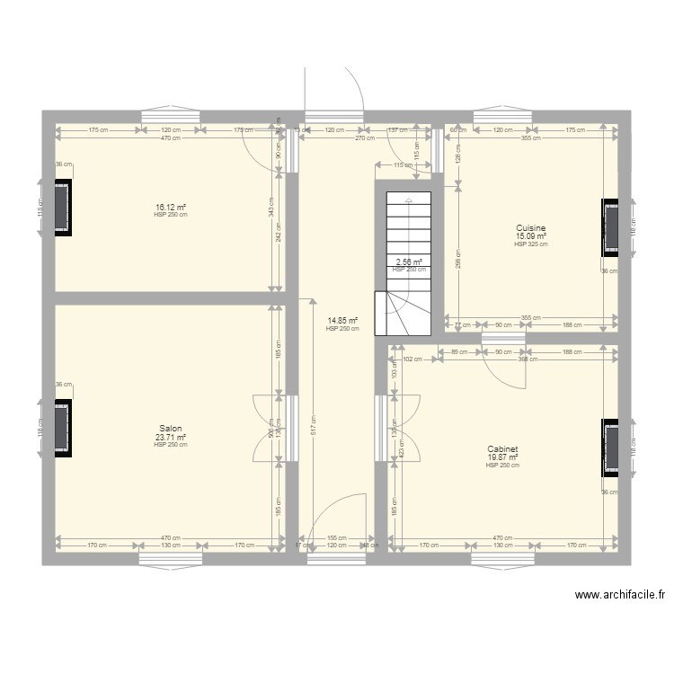Maison CNDL. Plan de 0 pièce et 0 m2