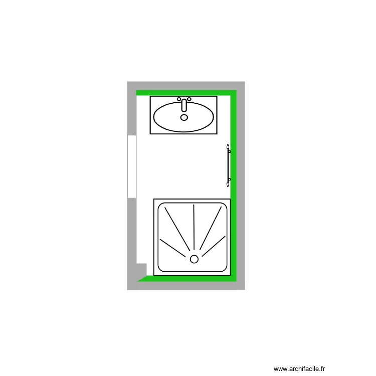 Chuzeville Projet. Plan de 
