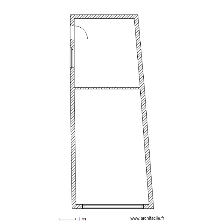 Salon coiffure RDC SCI PALAMAS. Plan de Salon coiffure RDC SCI PALAMAS. Plan de