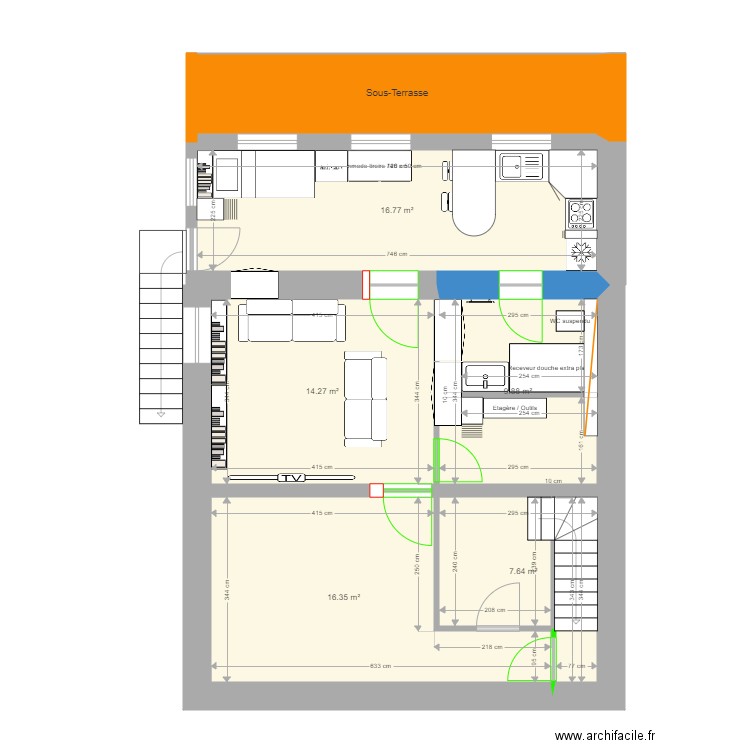 New Cave 2. Plan de 0 pièce et 0 m2