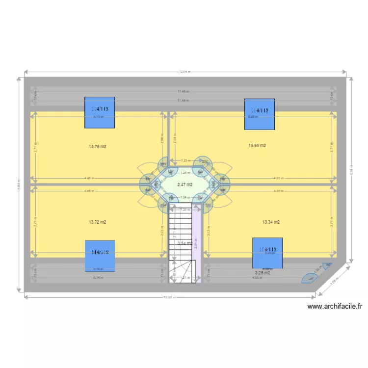 VINCENT Rdc . Plan de 