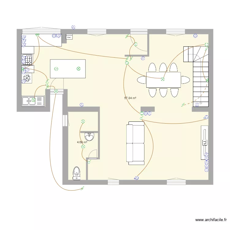 plan plan&egrave;s. Plan de 