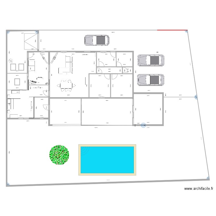 Meschers  intérieur. Plan de 0 pièce et 0 m2