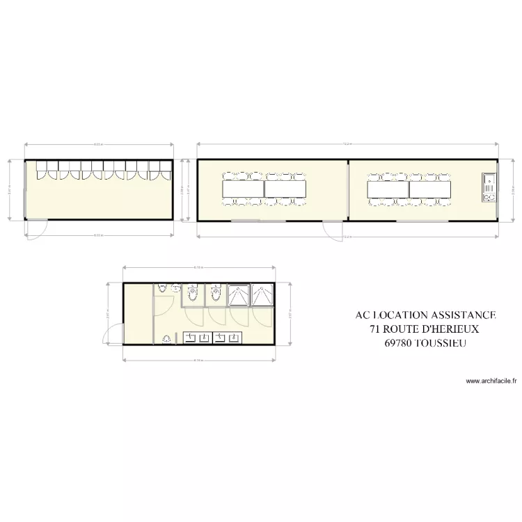 CORUSCANT AMBERIEU EN BUGEY . Plan de 