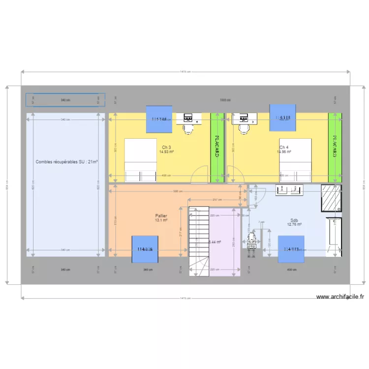 VERCRUYSSE DEBUSSCHER. Plan de 