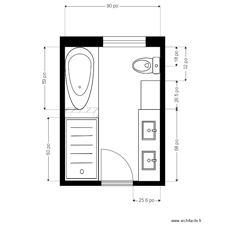 malouin2. Plan de 0 pièce et 0 m2