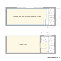 escalier ext&eacute;rieur 955x28x169 H