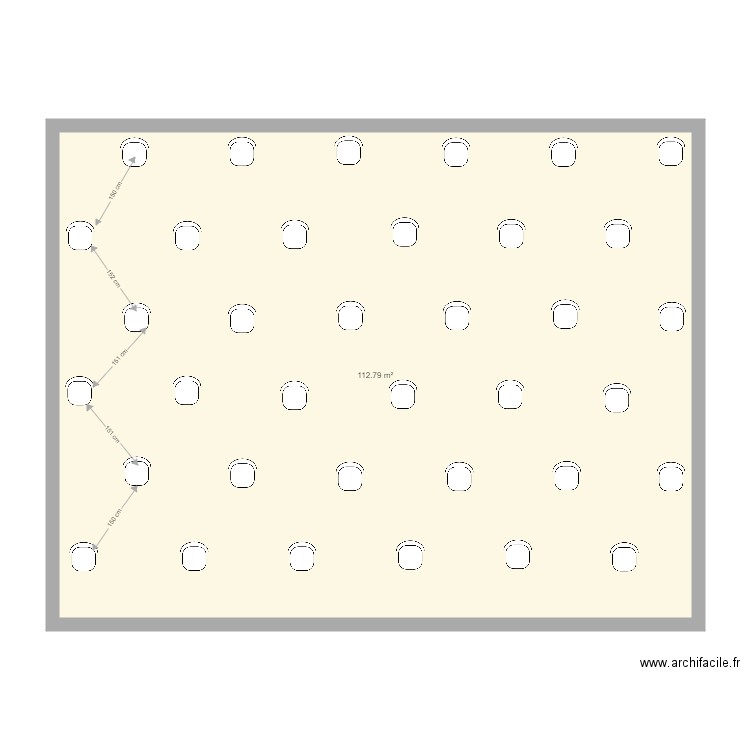 511 en théâtre. Plan de 0 pièce et 0 m2