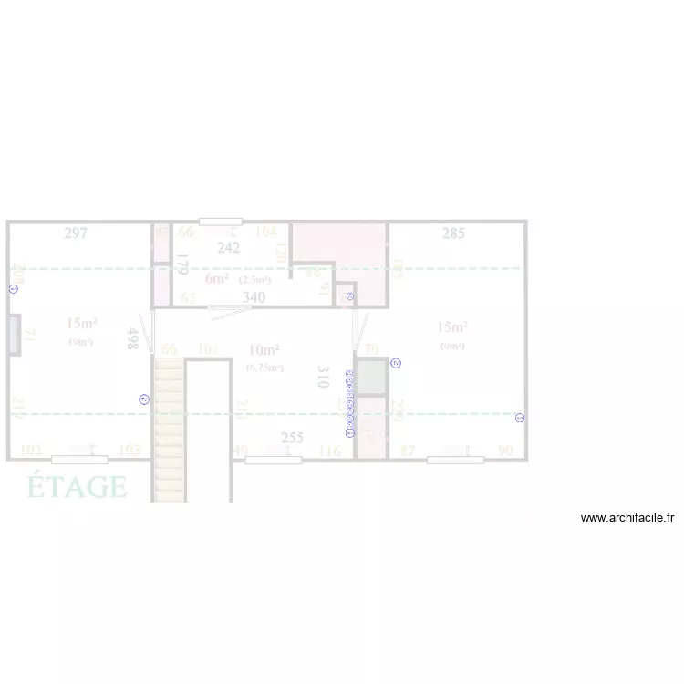 etage . Plan de etage . Plan de