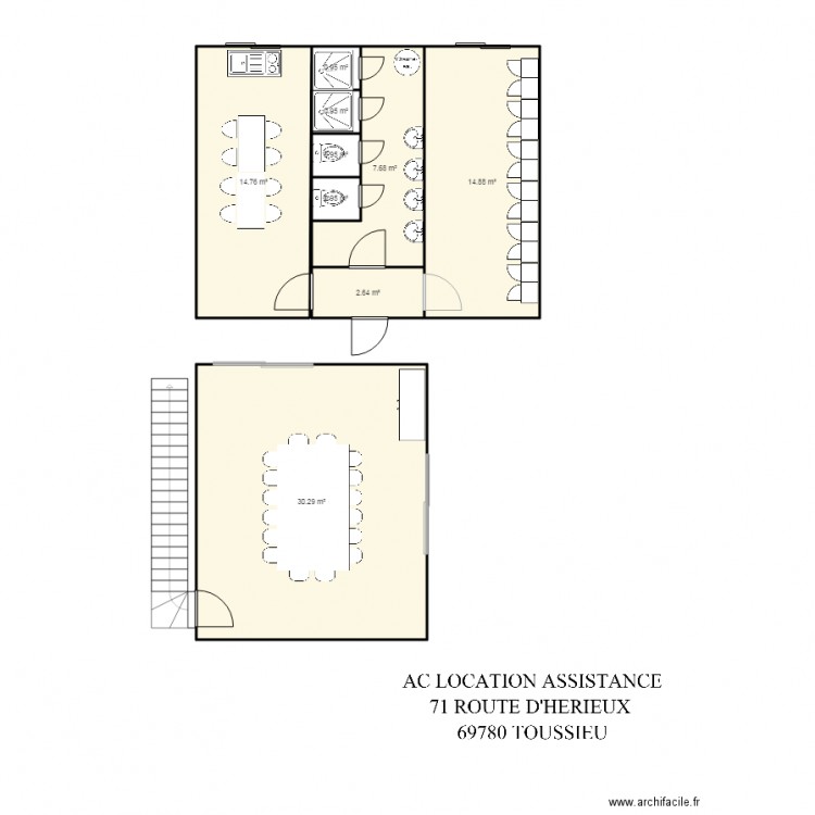 eiffage caserne de gendarmerie  montbrison. Plan de 0 pièce et 0 m2