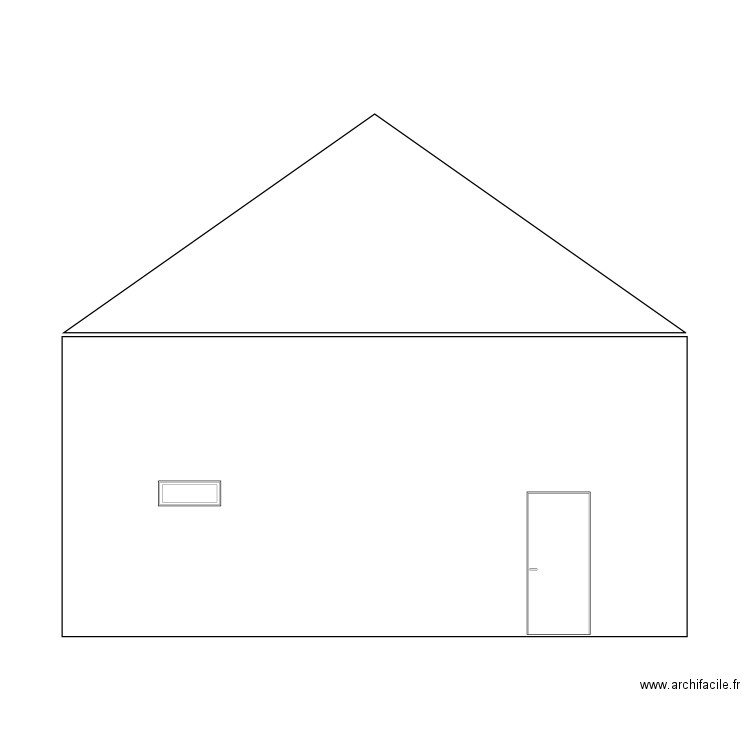 garage côté. Plan de 0 pièce et 0 m2