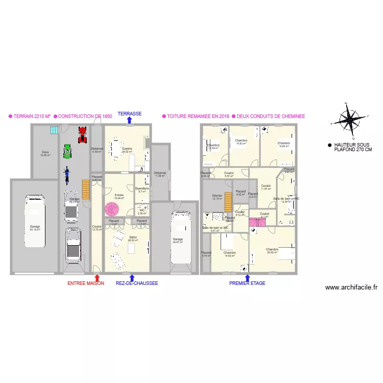Dumont. Plan de 