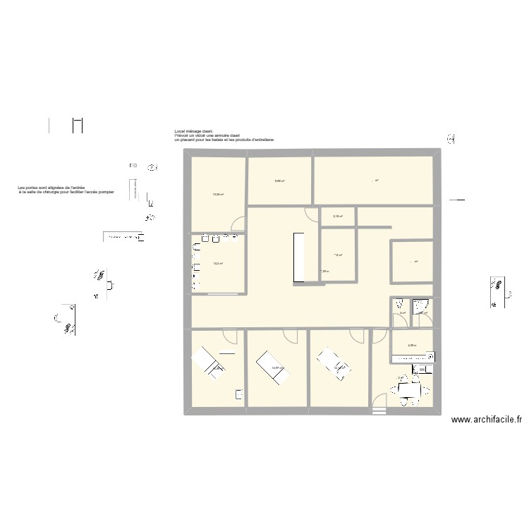 tina solution 4   postes. Plan de 0 pièce et 0 m2