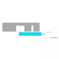 Plan de coupe piscine
