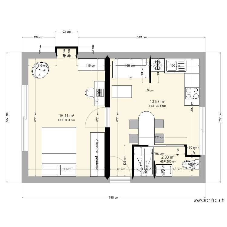 APPT DIEUMEGARDE FUTUR. Plan de 0 pièce et 0 m2