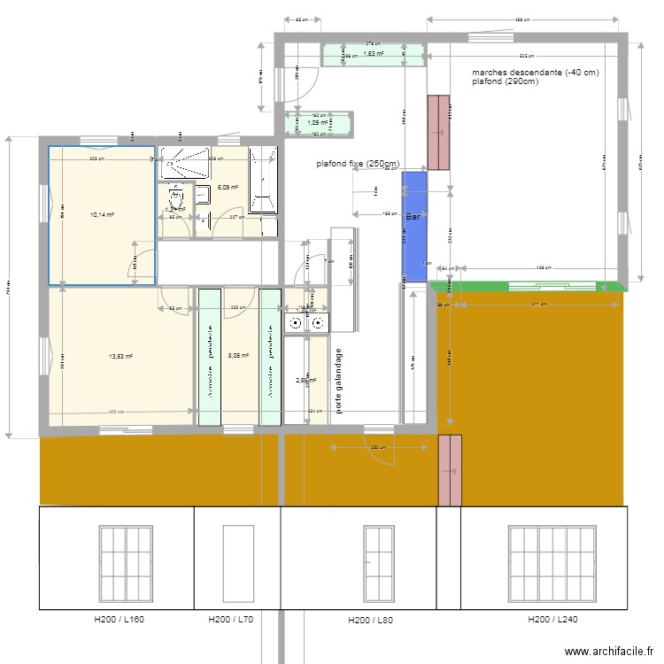 plandemiSS04. Plan de 9 pièces et 46 m2