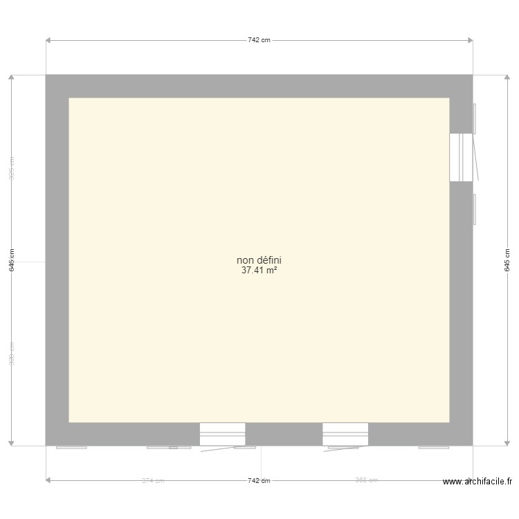 plan slassi. Plan de 0 pièce et 0 m2