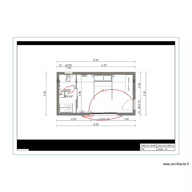 FAGUS SUITE ARBOR . Plan de 