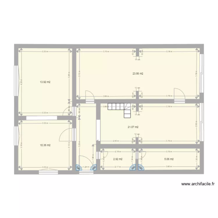 Mson L&eacute;tharouilly bas1. Plan de 
