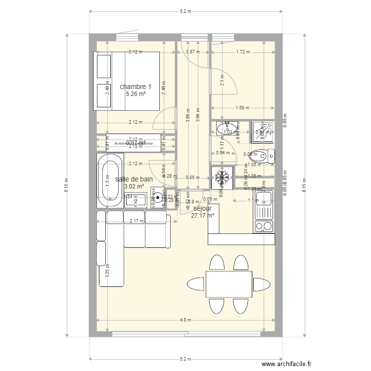 cap estrel 3308. Plan de 0 pièce et 0 m2