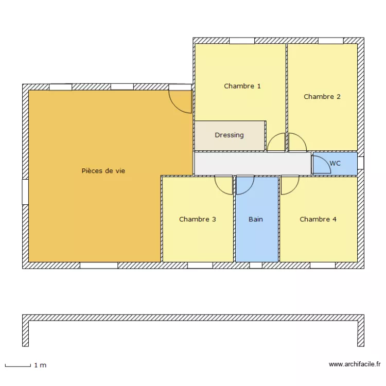 LORIE 5 bis. Plan de 
