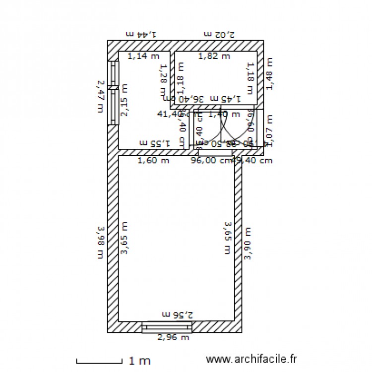 appart levallois. Plan de 0 pièce et 0 m2