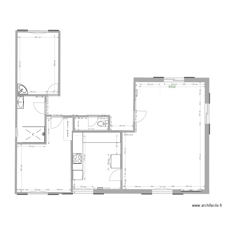 vandevyver. Plan de 0 pièce et 0 m2