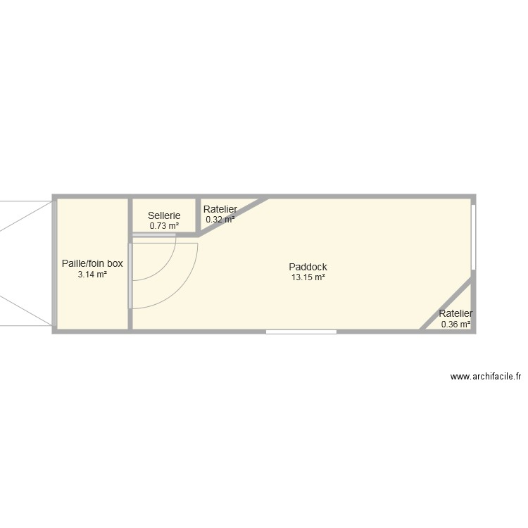 Caisse Paddock Pinsaguel 6. Plan de 0 pièce et 0 m2