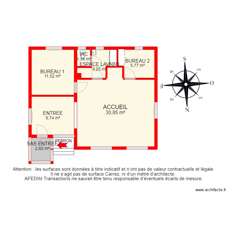 BI 10568 RDC. Plan de 0 pièce et 0 m2