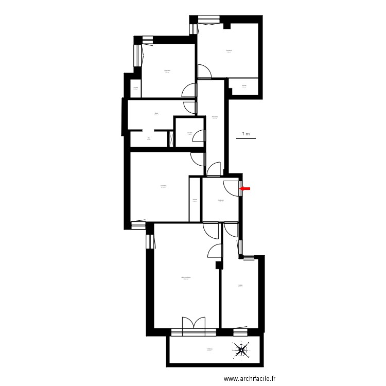 ED. RIBALTA 1, ESC. B, 10-D. ANDORRA. Plan de 0 pièce et 0 m2