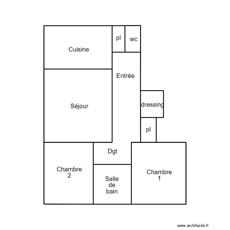 DOUARNENEZ BOURRET. Plan de DOUARNENEZ BOURRET. Plan de