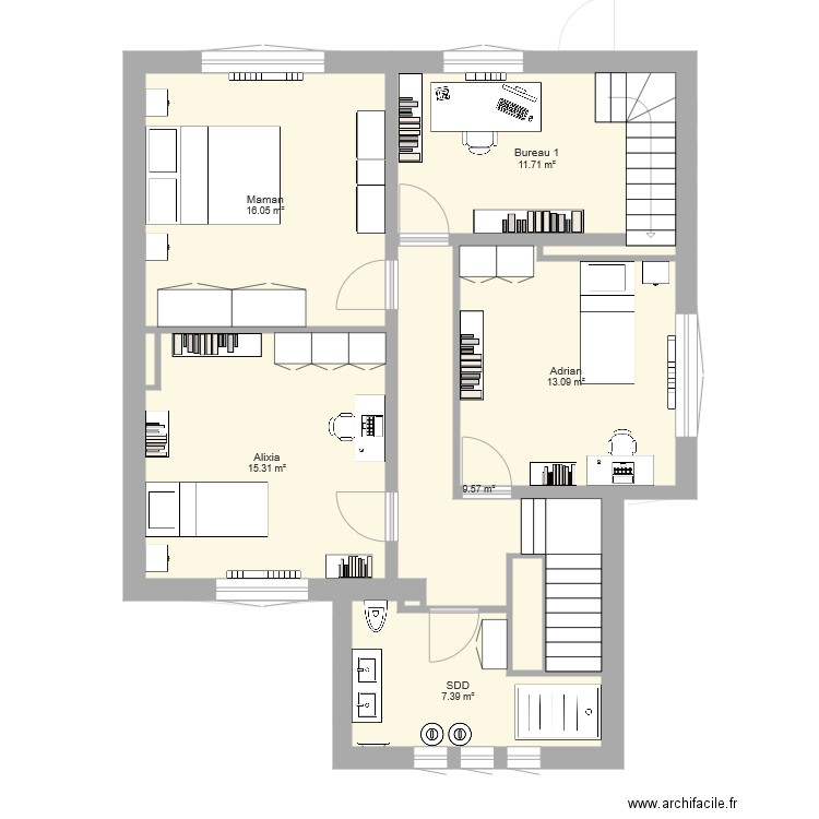 Maison Résistance V02. Plan de 0 pièce et 0 m2