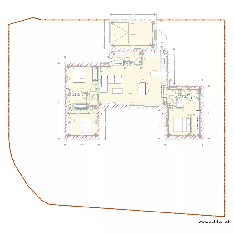 La No&euml; 1. Plan de 