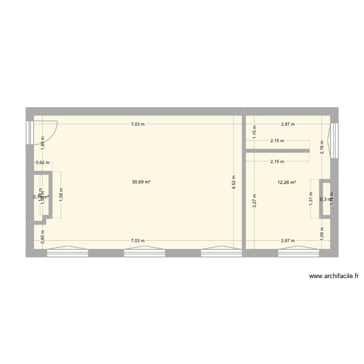 Charret 2. Plan de 0 pièce et 0 m2