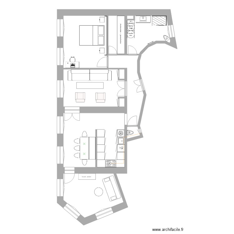 bissou 6. Plan de 0 pièce et 0 m2