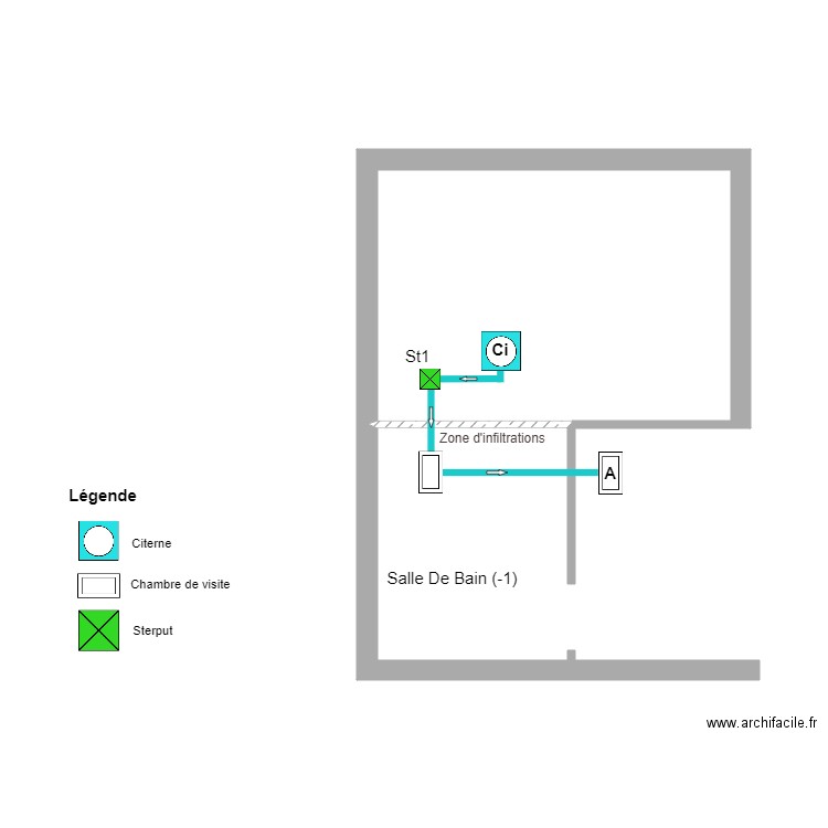 BEUKERS. Plan de 0 pièce et 0 m2