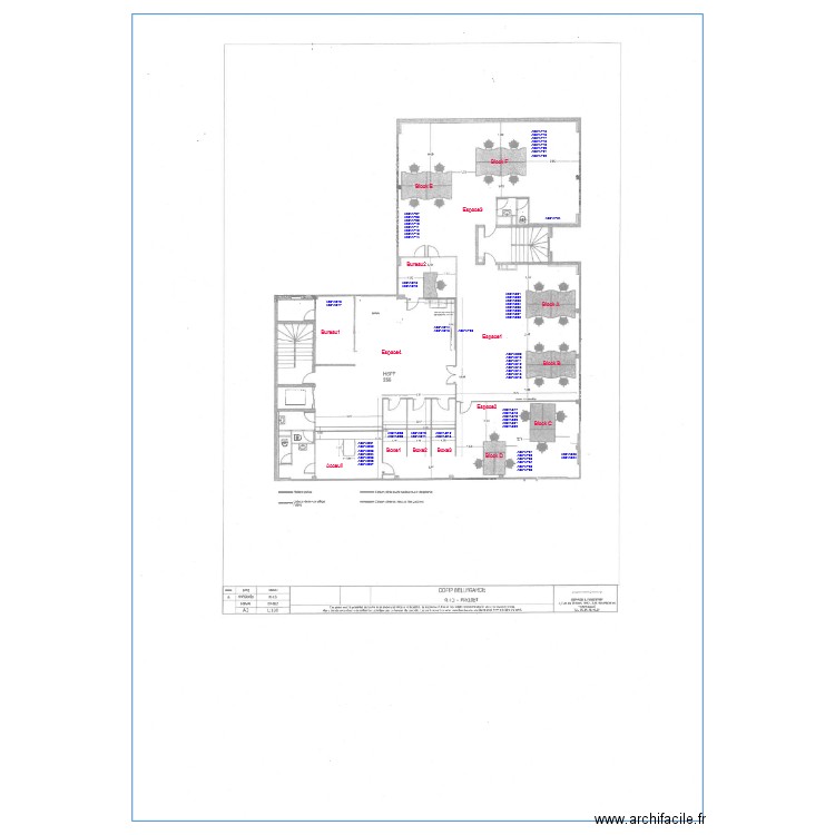 DGFIP-3eme. Plan de 0 pièce et 0 m2