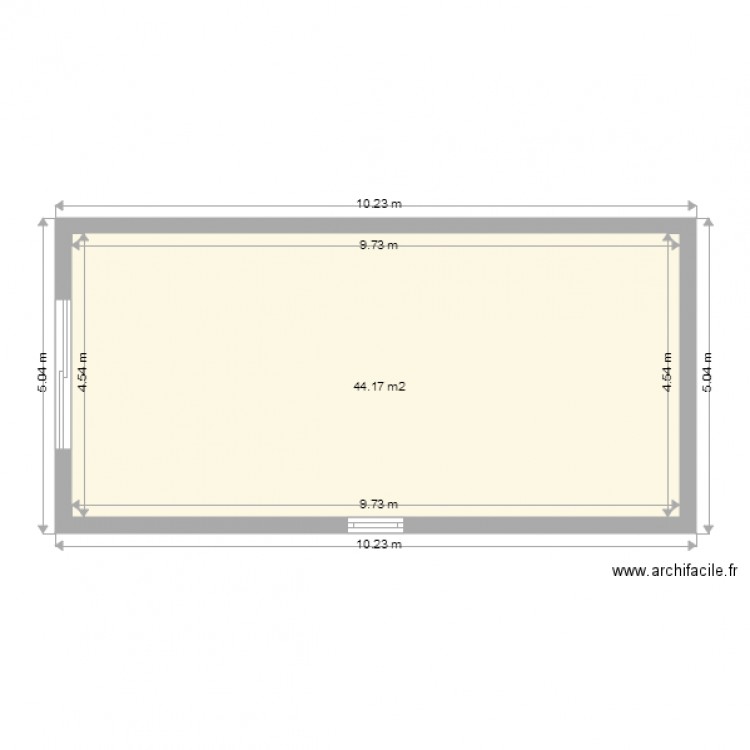 garage natalia. Plan de 0 pièce et 0 m2
